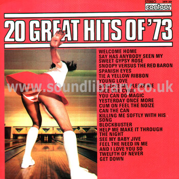 Unknown - Not Stated 20 Great Hits of '73 UK Issue Stereo LP Front Sleeve Image