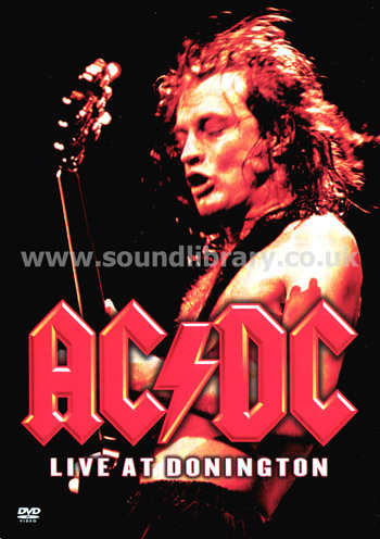 AC/DC Live At Donnington EU Issue DVD Epic Music Video 202214 9 Front DVD Image