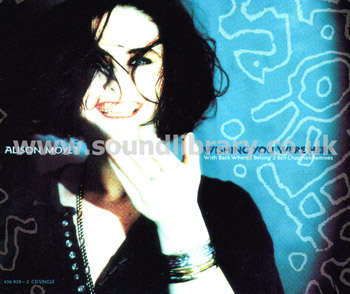 Alison Moyet Wishing You Were Here UK Issue Jewel Case CDS CBS 656939 2 Front Inlay Image