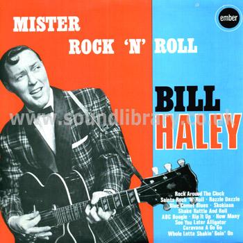 Bill Haley & His Comets Mister Rock 'n' Roll UK Issue Stereo LP Ember EMB 3401 Front Sleeve Image