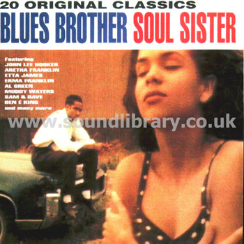 Blues Brother Soul Sister UK Issue CD Dino DINCD 56 Front Inlay Image