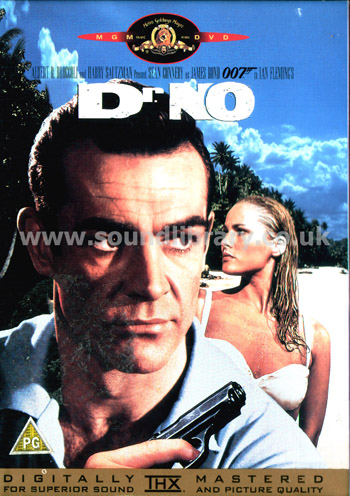 Dr. No James Bond Sean Connery Region 1 NTSC DVD MGM 906724 Front DVD Image