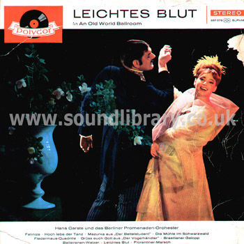 Hans Carste Und Das Berliner Promenaden-Orchester Germany Stereo LP Polydor 237 072 Front Sleeve Image