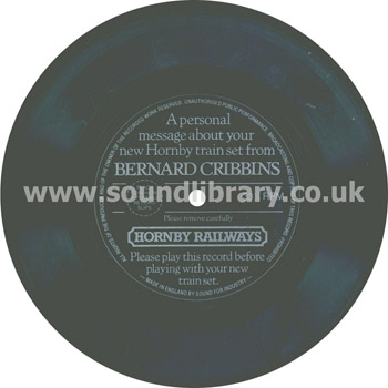 Bernard Cribbins Your New Hornby Train Set Sound For Industry SF1371 Record Image