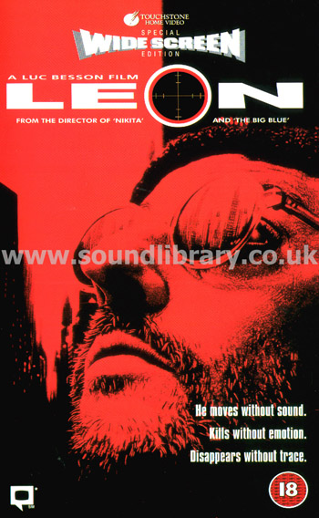 Leon Jean Reno Gary Oldman VHS PAL Video Touchstone Home Video D400022 Front Inlay Sleeve