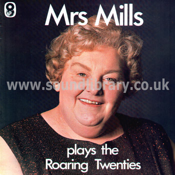 Mrs Mills Plays The Roaring Twenties UK Issue Stereo LP World Record Club ST 994 Front Sleeve Image