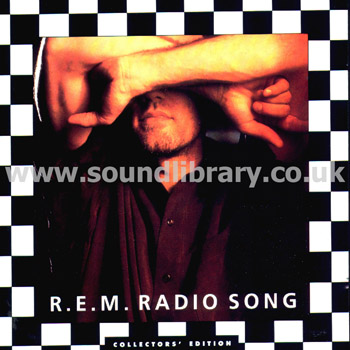 R.E.M. Radio Song UK Issue Collectors Edition CDS Warner Bros. W0072CDX Front Inlay Image