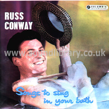 Russ Conway Songs To Sing In The Bath New Zealand Issue LP Columbia 33MSX 1149 Front Sleeve Image