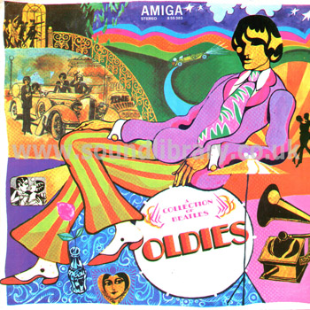 The Beatles Collection Of Beatles Oldies East Germany Issue Stereo LP Amiga 8 55 383 Front Sleeve Image