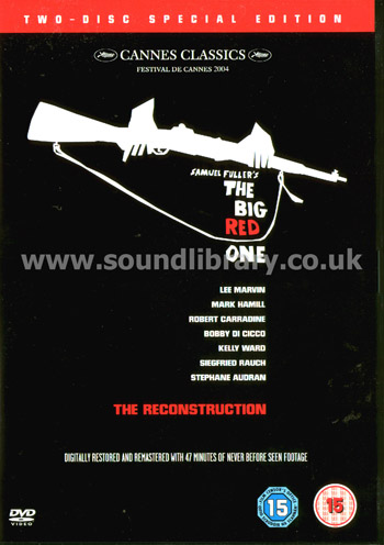The Big Red One The Reconstruction Lee Marvin Region 2 2DVD Warner Home Video 39789 Front Inlay Sleeve