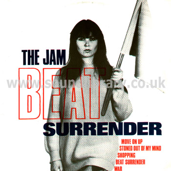 The Jam Beat Surrender UK Issue 12" Polydor POSPX 540 Front Sleeve Image