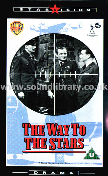 The Way To The Stars John Mills VHS PAL Video Warner Home Video EUKV 6059 Front Inlay Sleeve