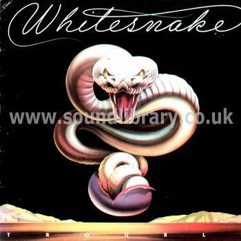 Whitesnake Trouble UK Issue Stereo LP Fame FA 3002 Front Sleeve Image