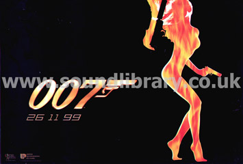 The World Is Not Enough James Bond 16" x 12" United Artists Promotional Poster Poster Image
